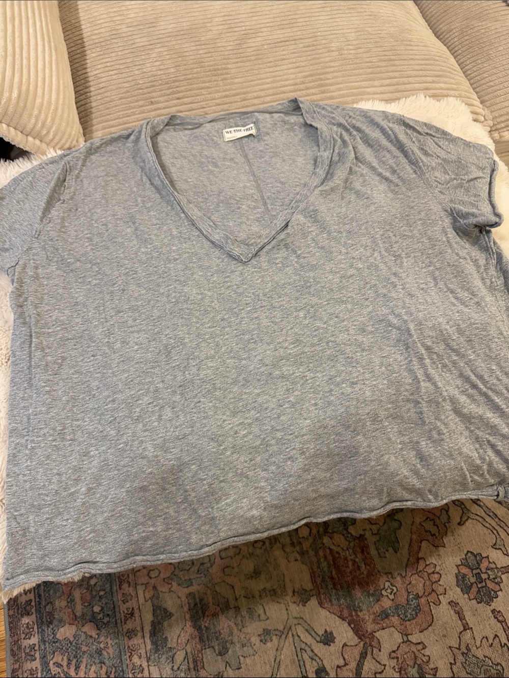 Free people-We the free Nina gray tee